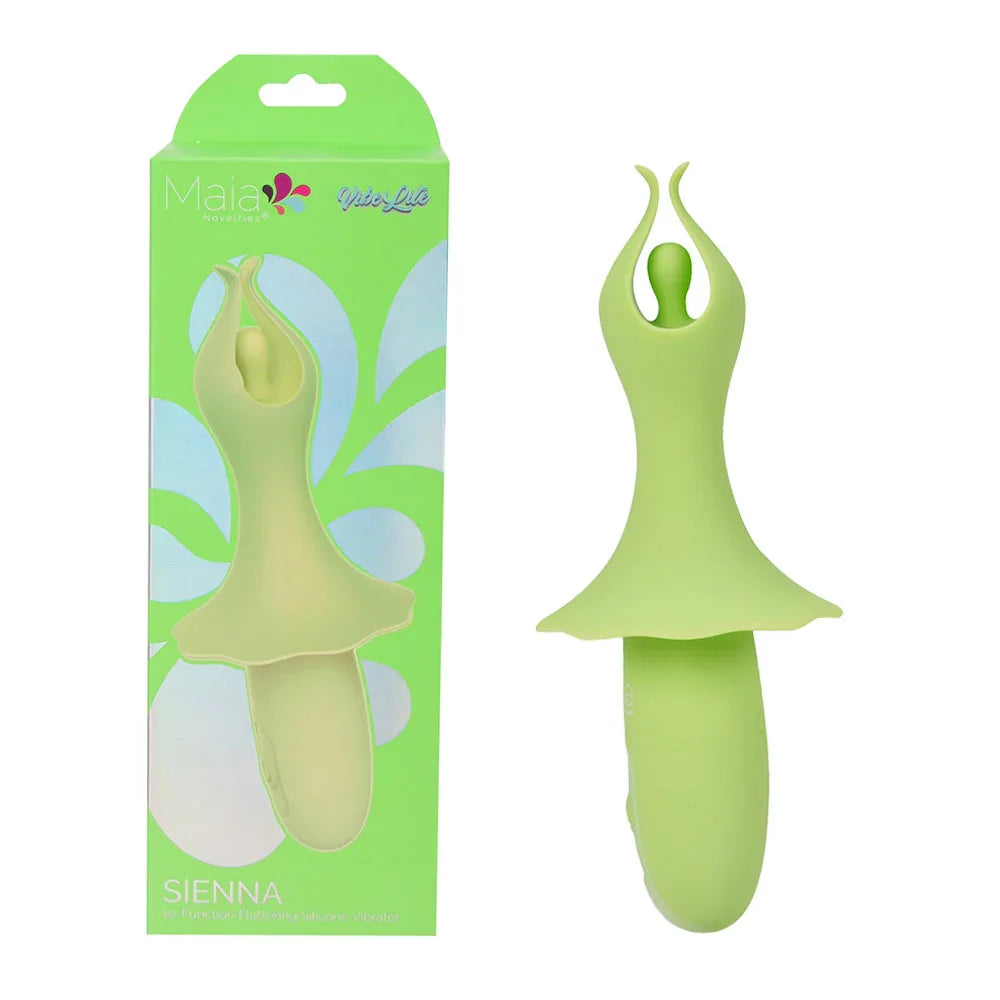 Maia SIENNA - - 15.2 cm USB Rechargeable Fluttering Bullet - Take A Peek