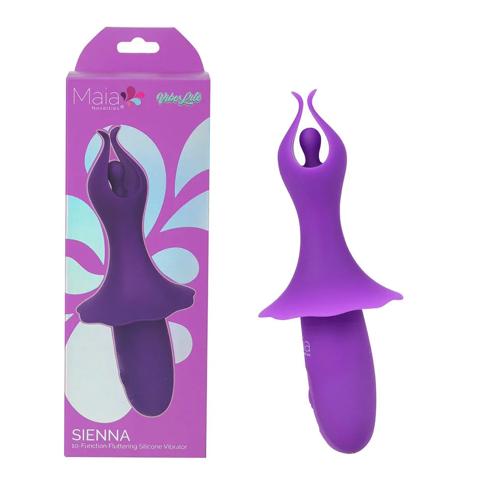 Maia SIENNA - - 15.2 cm USB Rechargeable Fluttering Bullet - Take A Peek