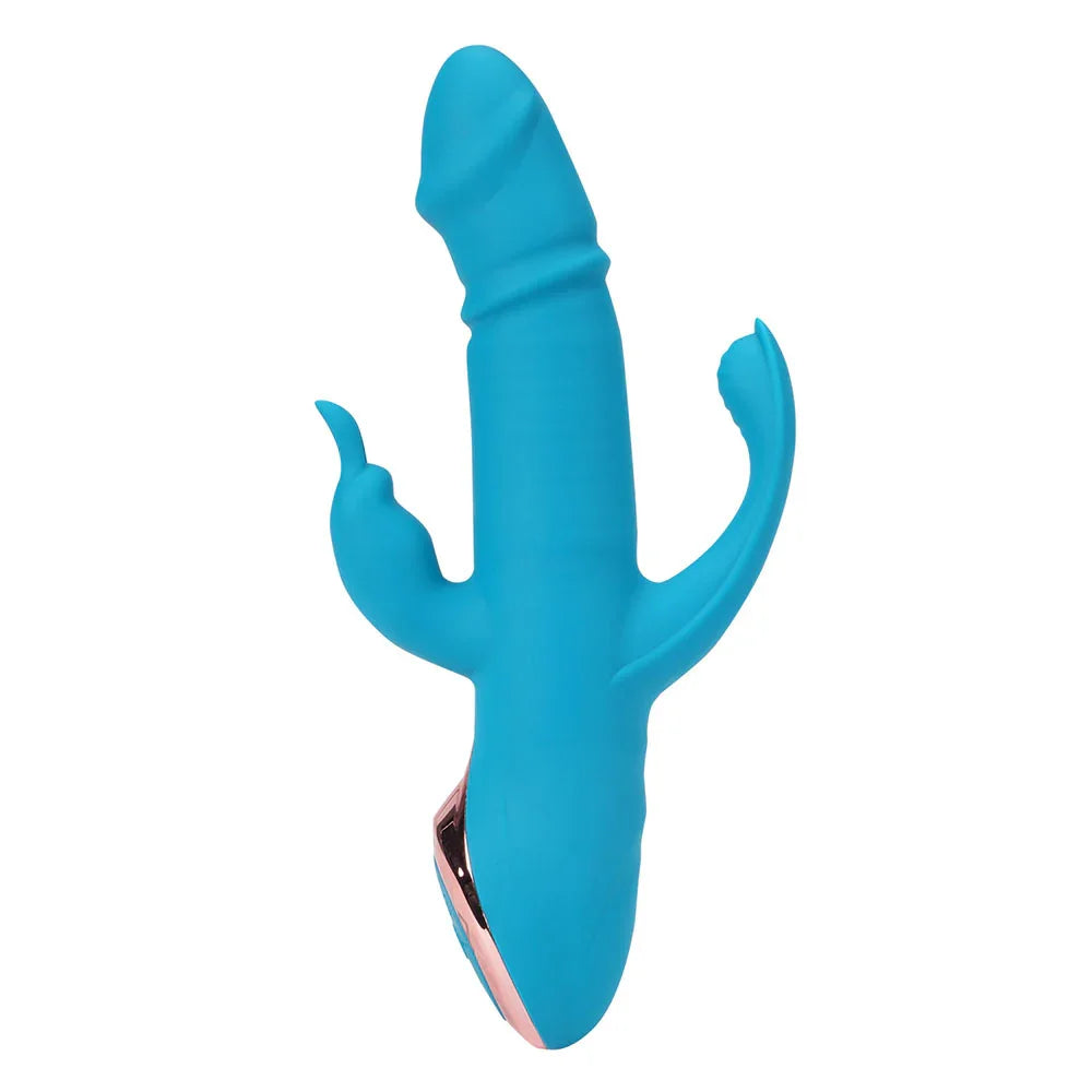 Maia KENNEDI - 23.5 cm USB Rechargeable Triple Stimulating Vibrator - Take A Peek