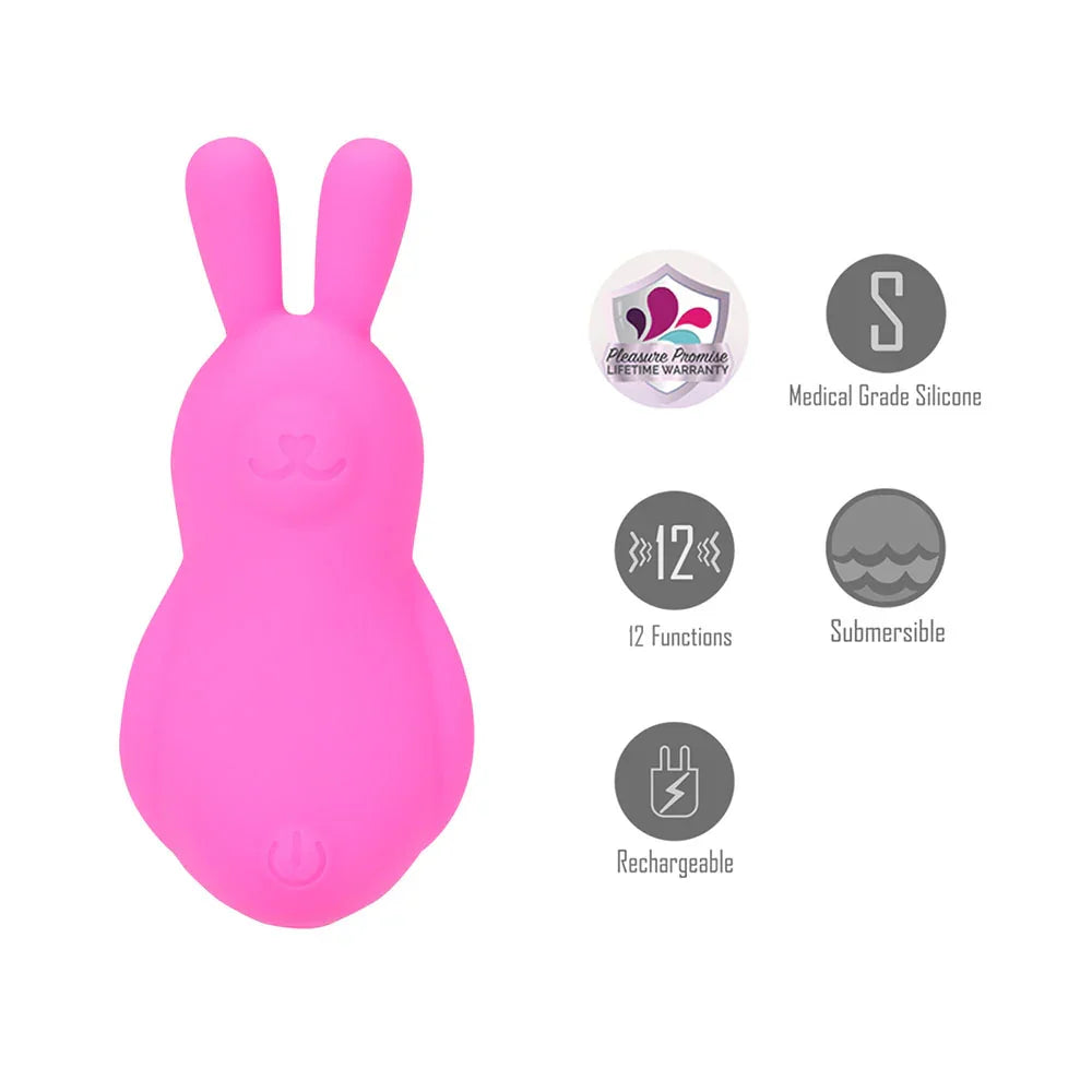 Maia BRI - - 9 cm USB Rechargeable Vibrating Bunny Bullet - Take A Peek