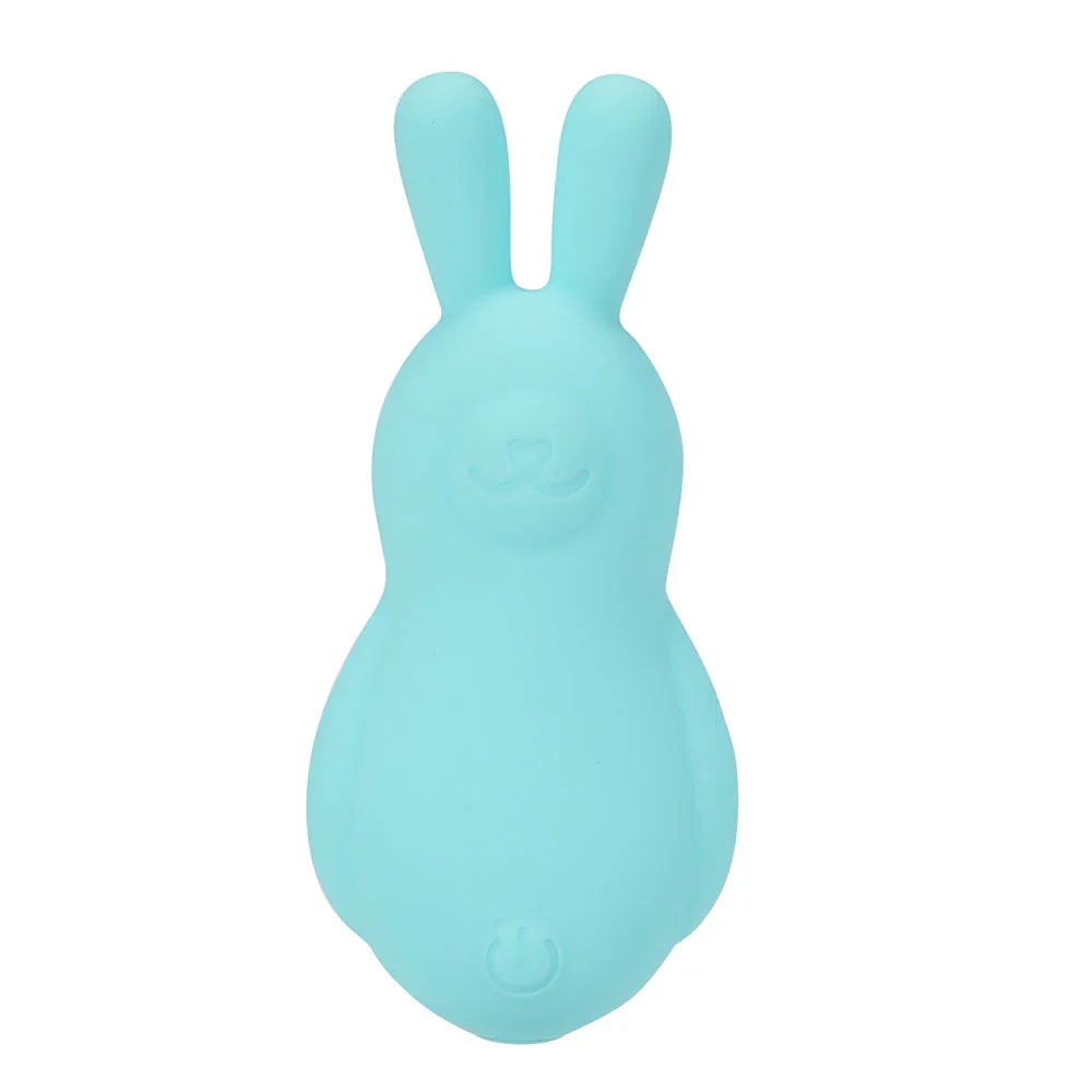 Maia BRI - Teal - Teal 9 cm USB Rechargeable Vibrating Bunny Bullet - Take A Peek