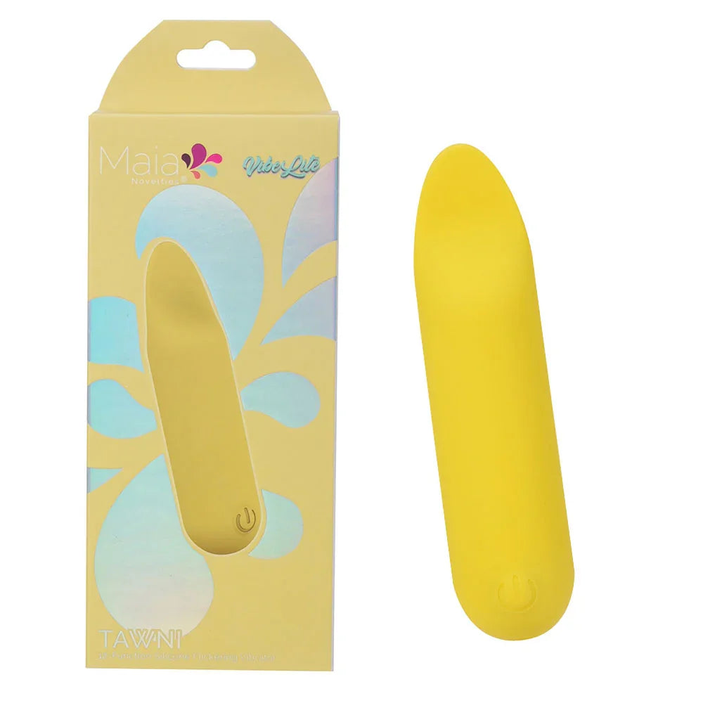 Maia TAWNI - - 9 cm USB Rechargeable Bullet with Flickering Tip - Take A Peek