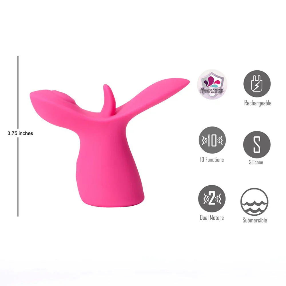 Maia OASIS - - USB Rechargeable Dual Motor Licking & Thumping Stimulator - Take A Peek