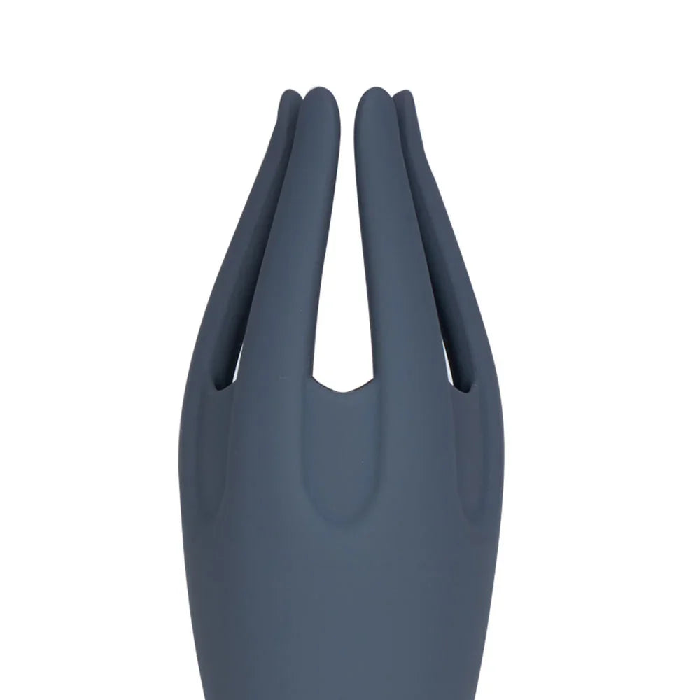 Maia LEO - Grey - Grey USB Rechargeable Penis Head Tickler - Take A Peek