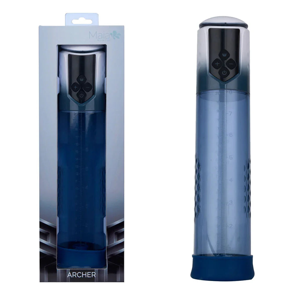 Maia ARCHER - USB Rechargeable Automatic Penis Pump - Take A Peek