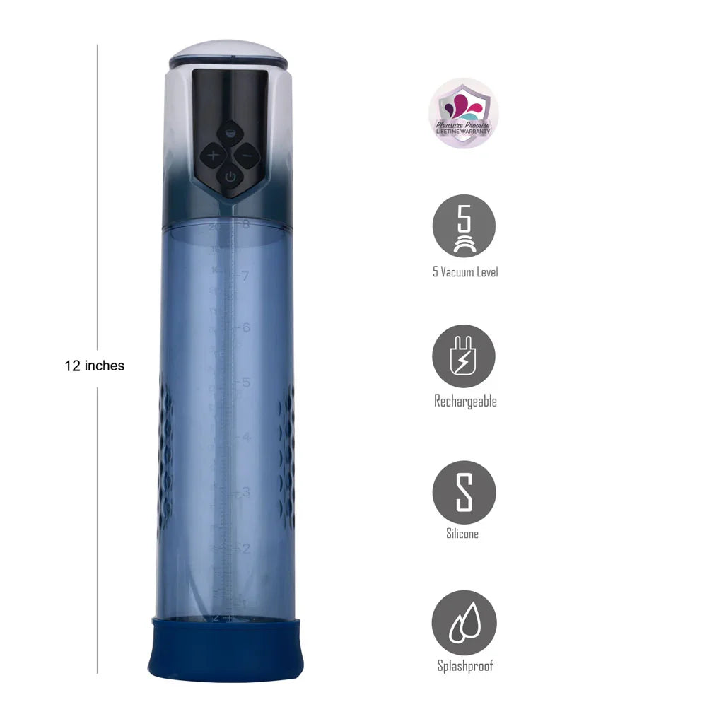 Maia ARCHER - USB Rechargeable Automatic Penis Pump - Take A Peek