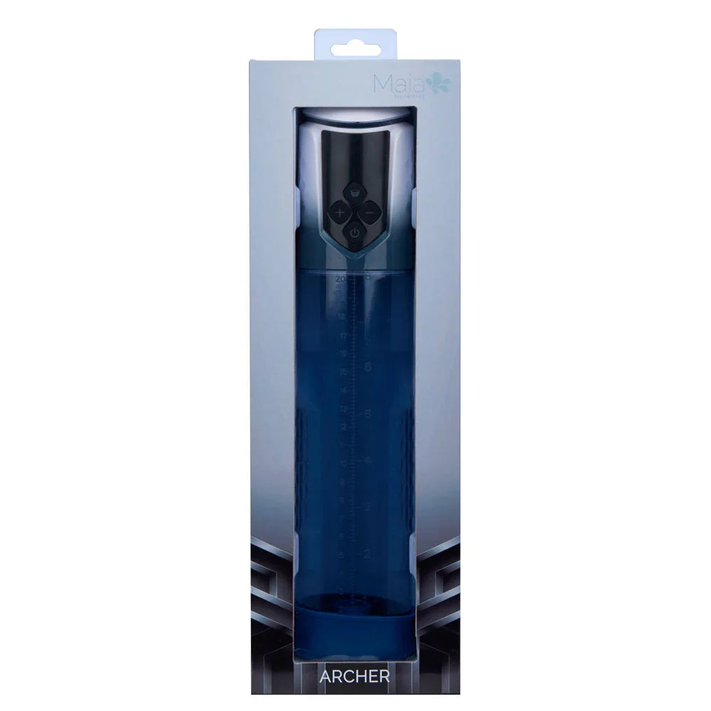 Maia ARCHER - USB Rechargeable Automatic Penis Pump - Take A Peek