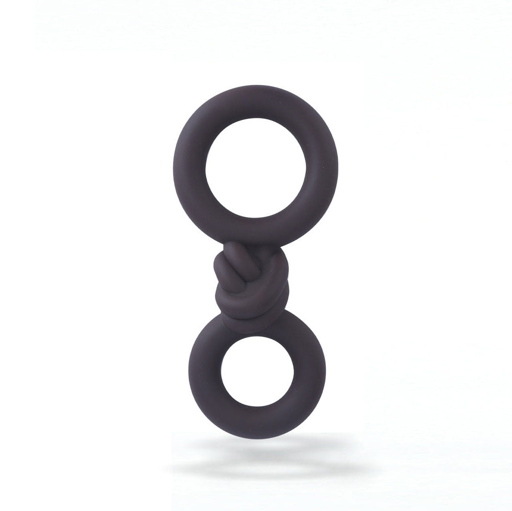Maia COOPER - Chocolate - Chocolate Cock & Balls Rings - Take A Peek