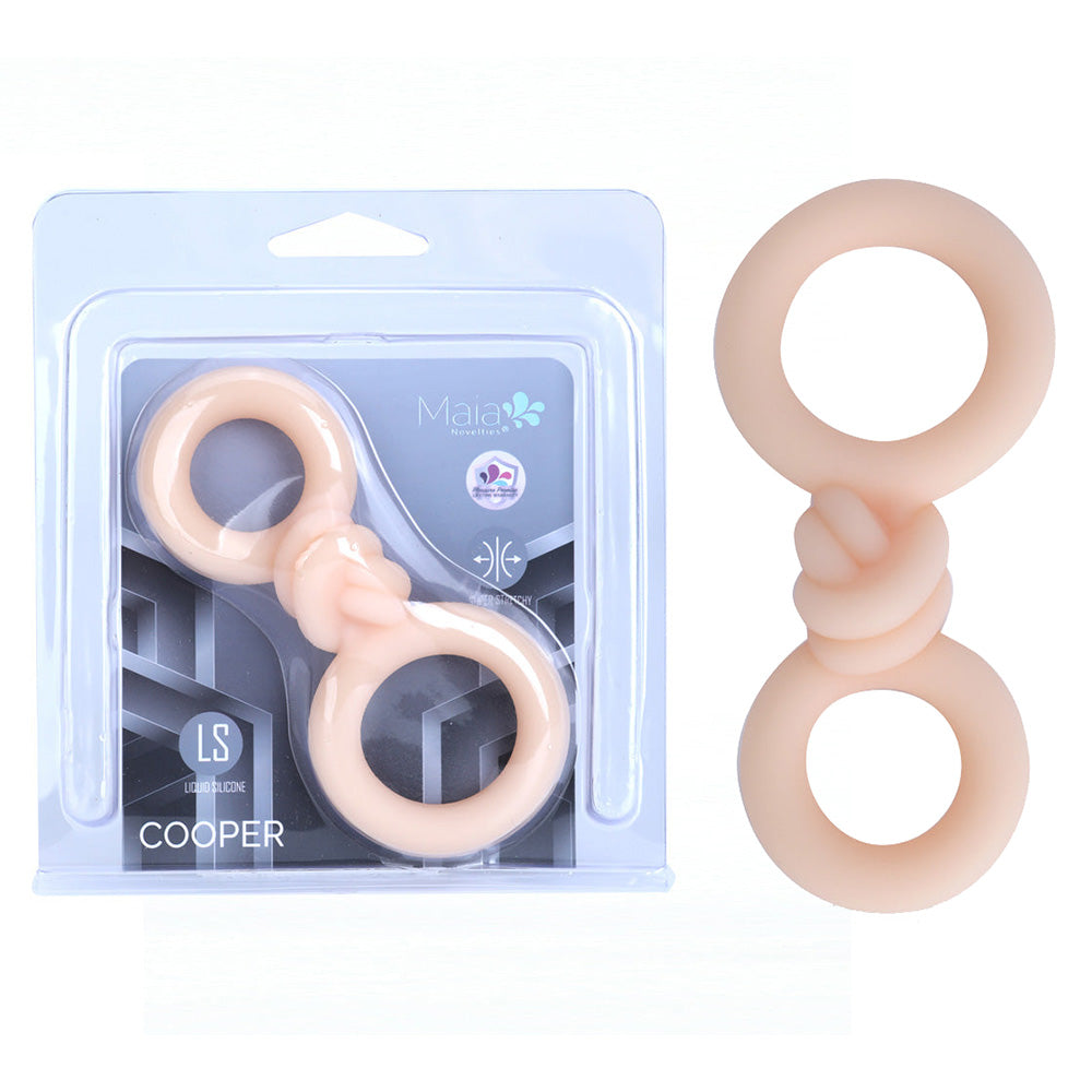 Maia COOPER - Vanilla - Cock & Balls Rings - Take A Peek