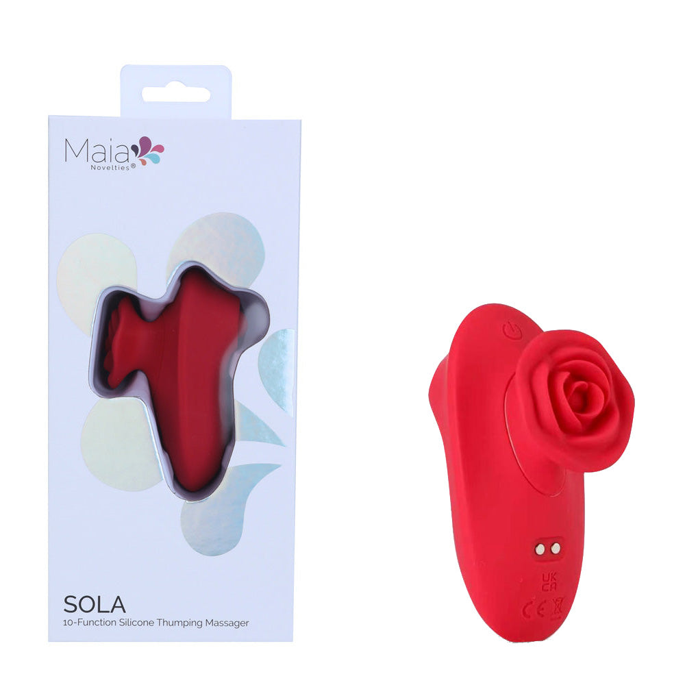 Maia SOLA - USB Rechargeable Thumping Finger Stimulator - Take A Peek