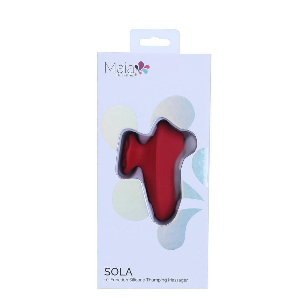 Maia SOLA - USB Rechargeable Thumping Finger Stimulator - Take A Peek