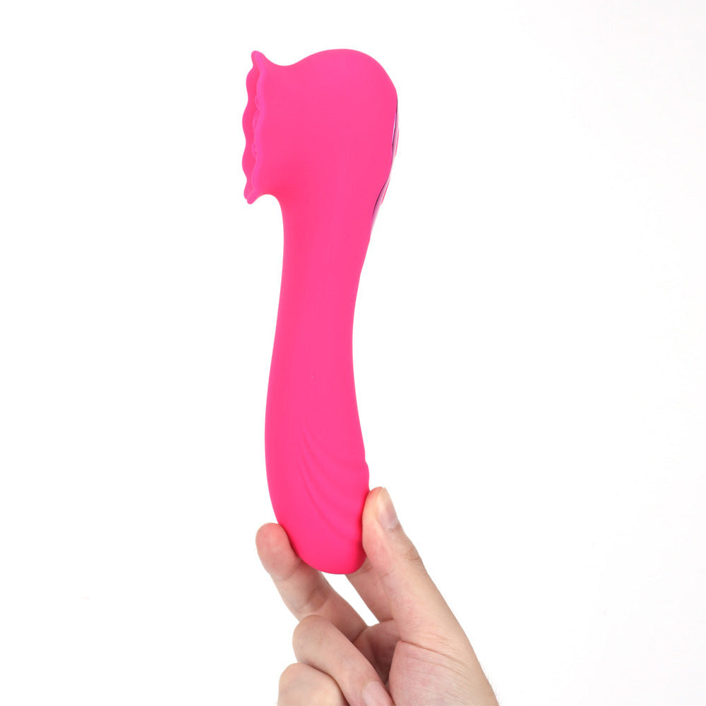Maia ROZA - 18.4 cm USB Rechargeable Dual Ended Vibrator - Take A Peek