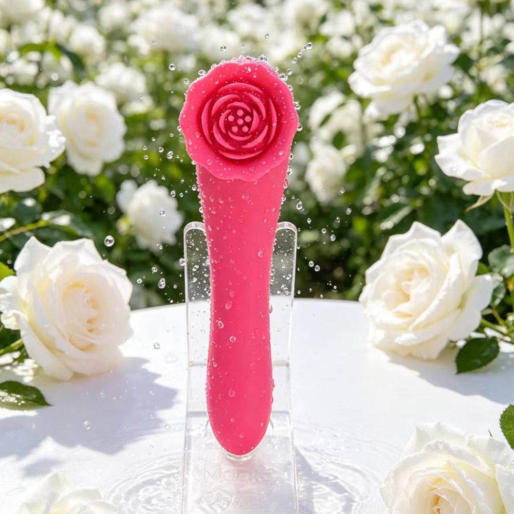 Maia ROZA - 18.4 cm USB Rechargeable Dual Ended Vibrator - Take A Peek