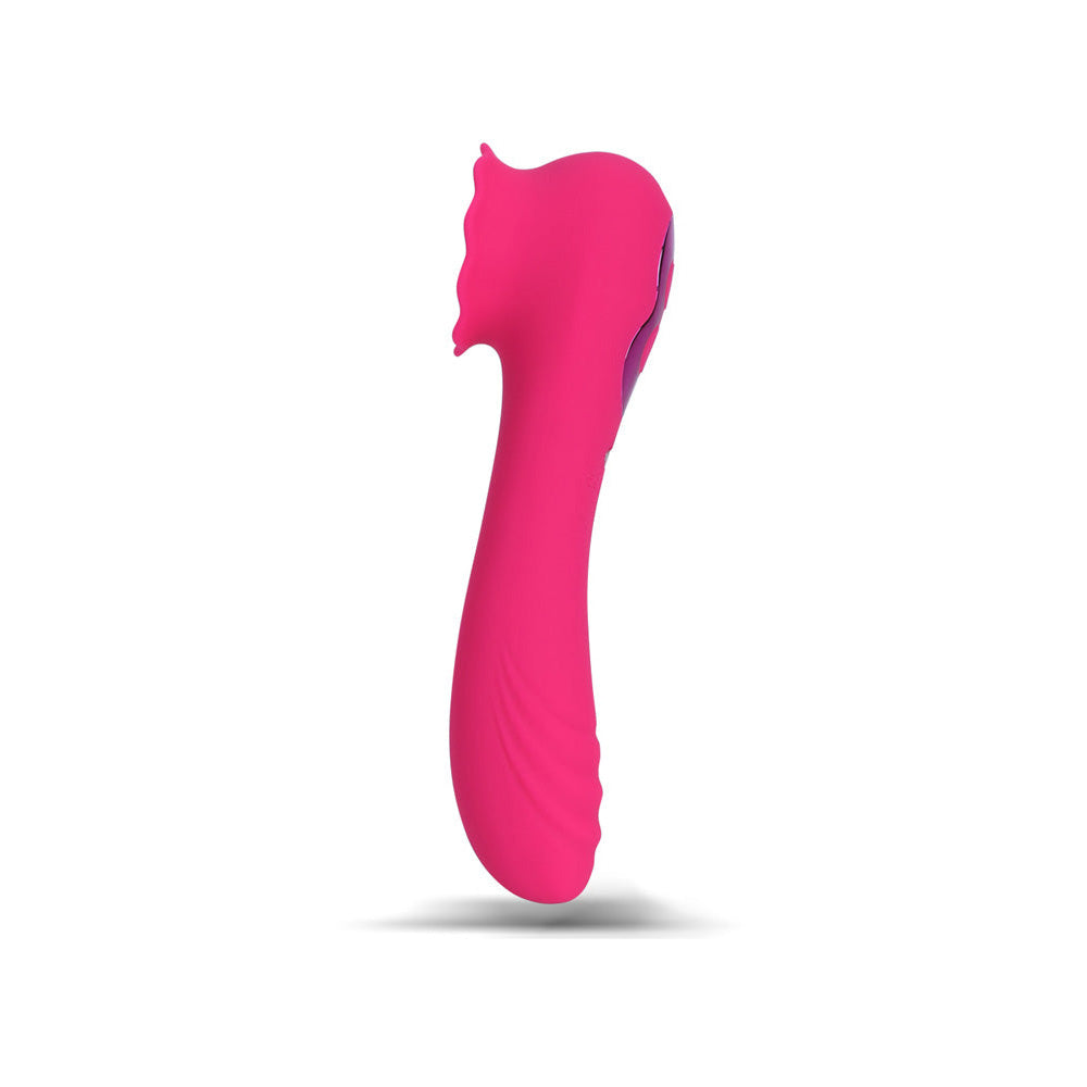 Maia ROZA - 18.4 cm USB Rechargeable Dual Ended Vibrator - Take A Peek