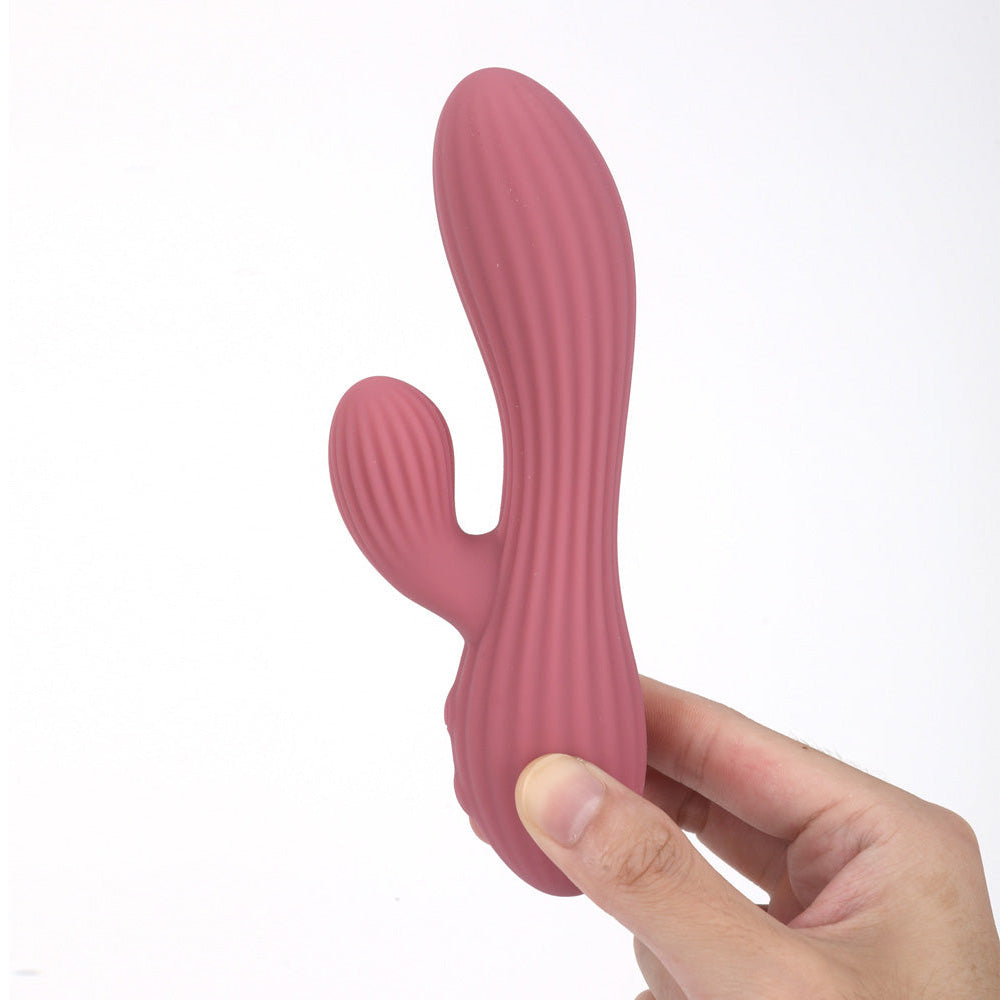 Maia SEDONA - 15.2 cm USB Rechargeable Dual Vibrator - Take A Peek