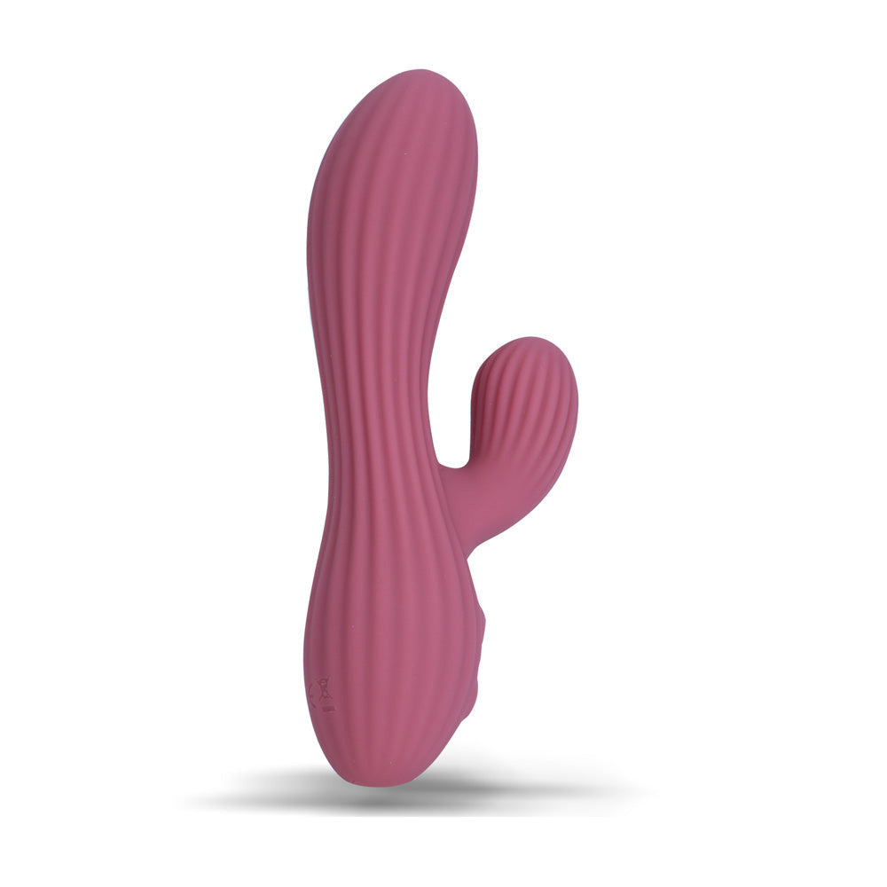 Maia SEDONA - 15.2 cm USB Rechargeable Dual Vibrator - Take A Peek