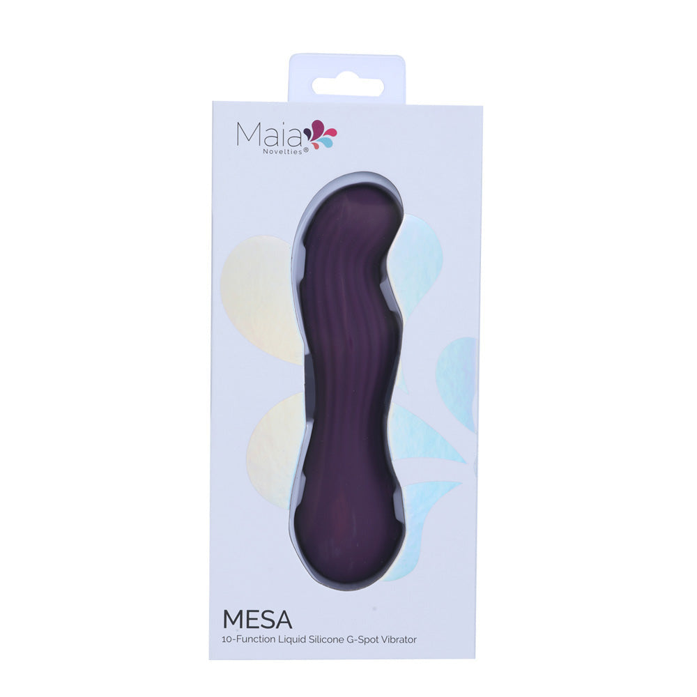 Maia MESA - 15.2 cm USB Rechargeable Vibrator - Take A Peek