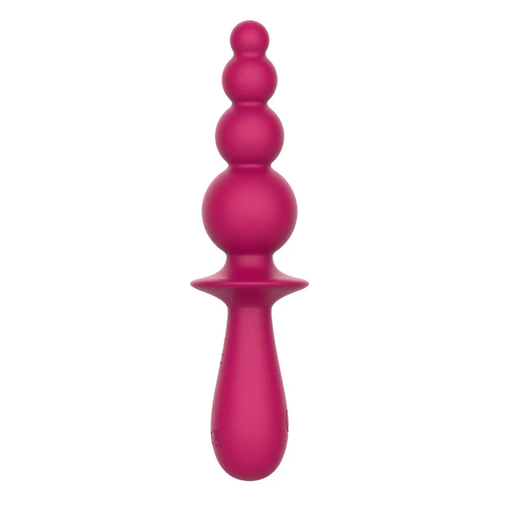 Party Up EVAJANE - - 17.1 cm USB Rechargeable Beaded Vibrator - Take A Peek