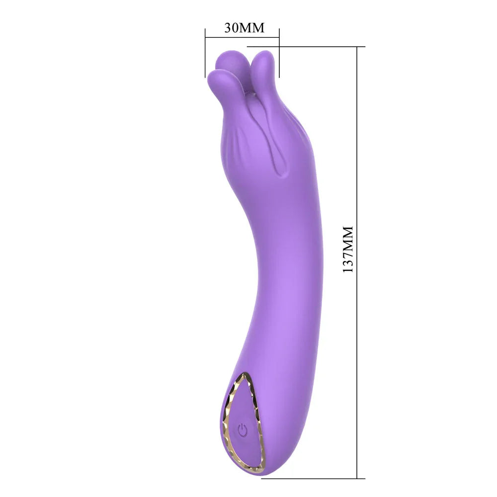 Party Up KELLY - - 13.7 cm USB Rechargeable Vibrator - Take A Peek