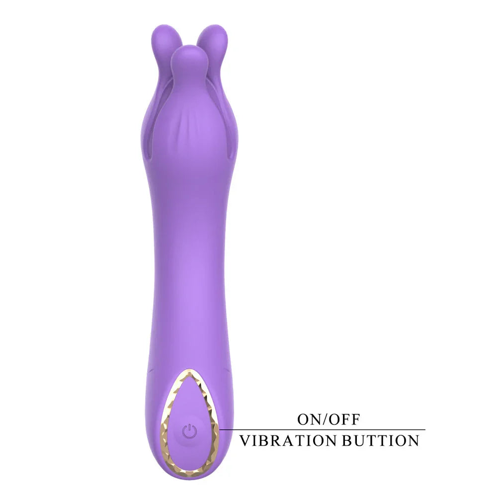 Party Up KELLY - - 13.7 cm USB Rechargeable Vibrator - Take A Peek