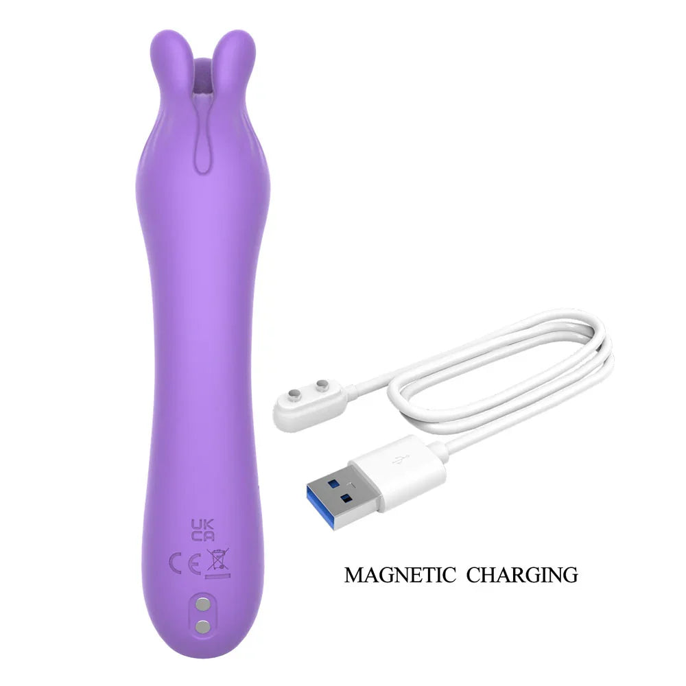 Party Up KELLY - - 13.7 cm USB Rechargeable Vibrator - Take A Peek