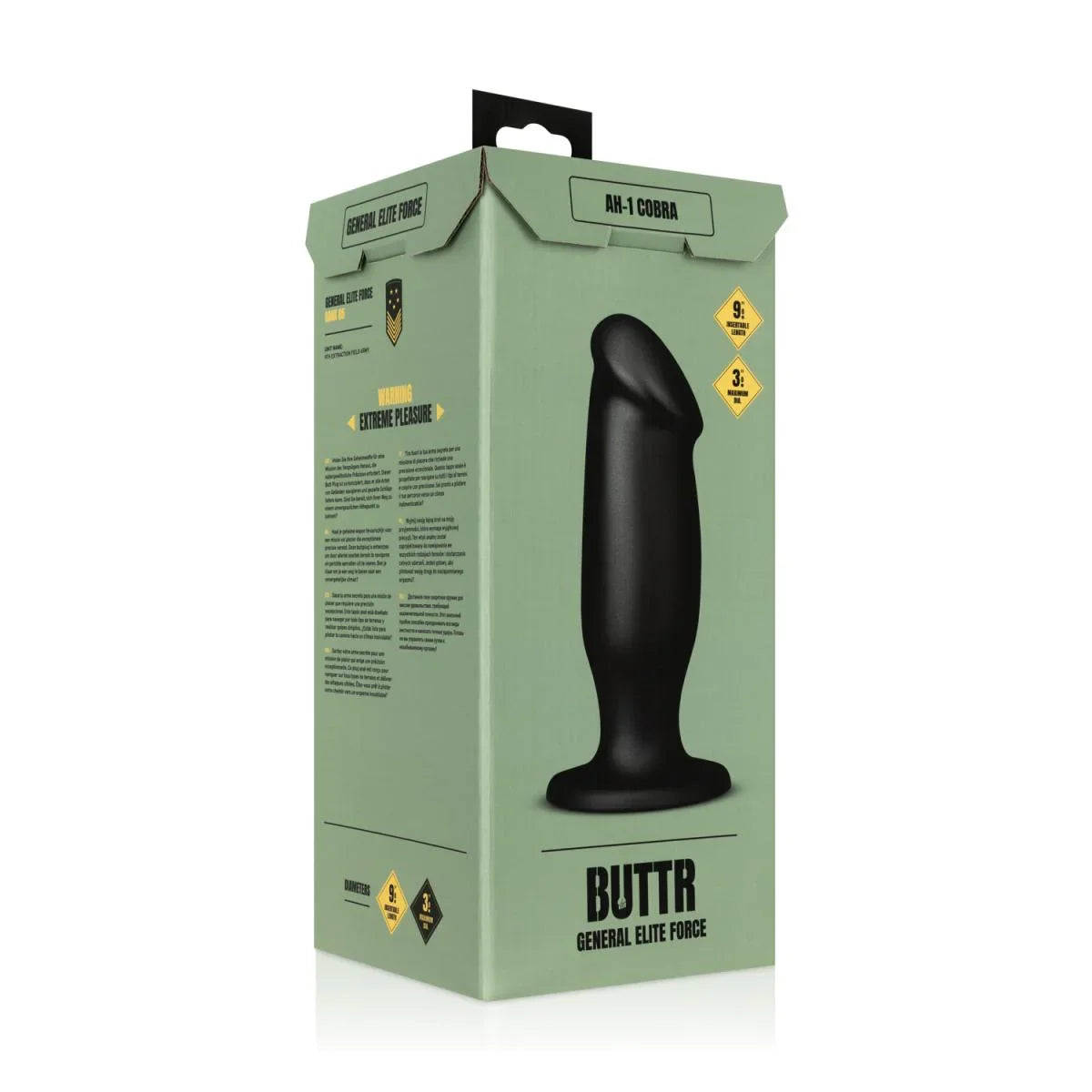 BUTTR - AH-1 Cobra Butt Plug - Take A Peek