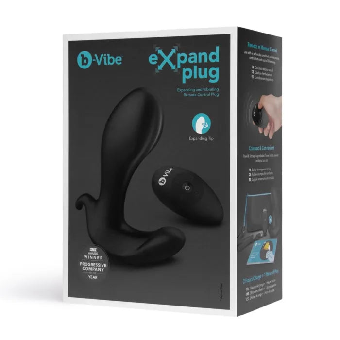 B-Vibe EXPAND PLUG - Take A Peek