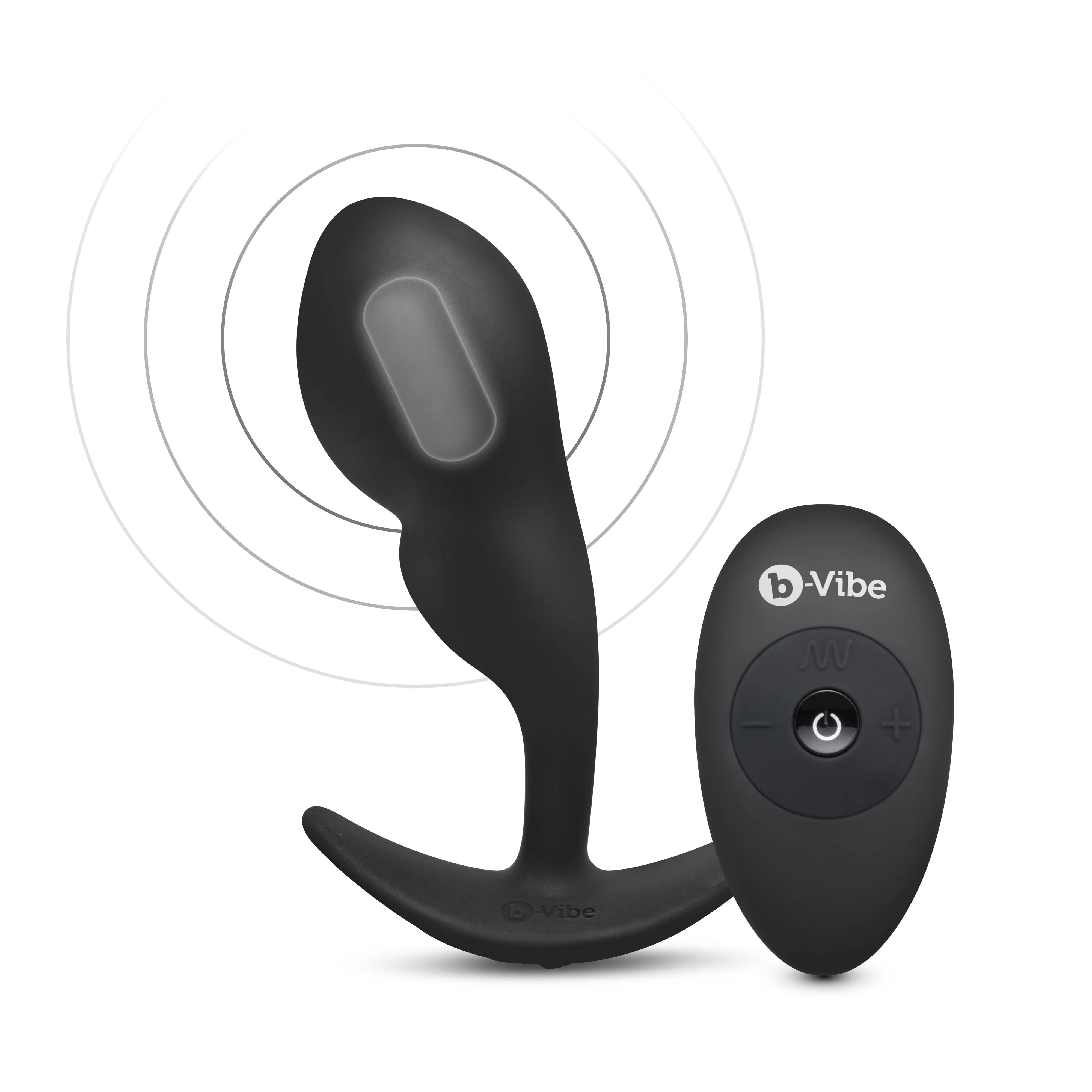 B-Vibe REMOTE CONTROL P-SPOT SNUG PLUG MEDIUM - Take A Peek