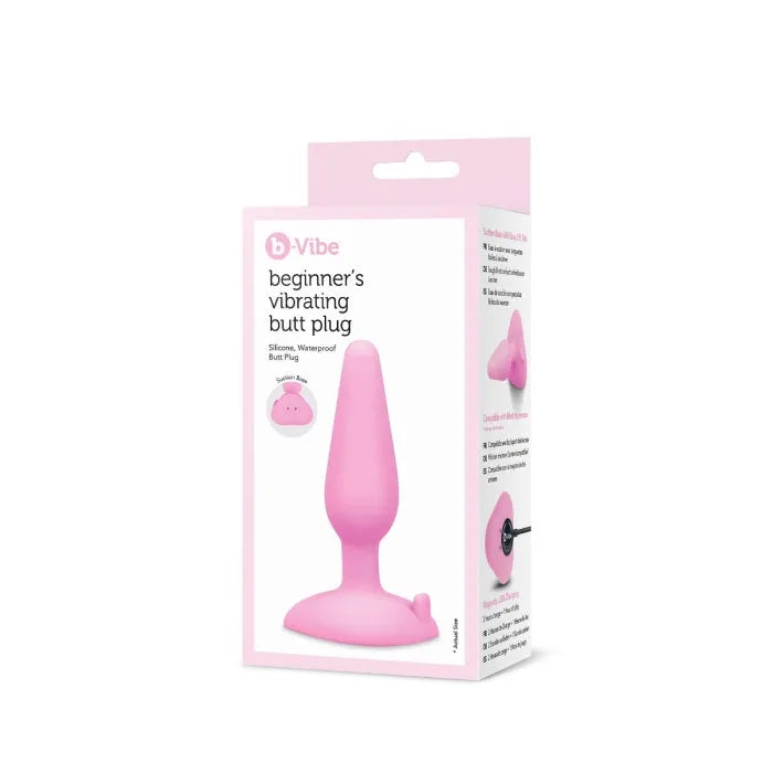 B-Vibe BEGINNER'S VIBRATING BUTT PLUG - Take A Peek