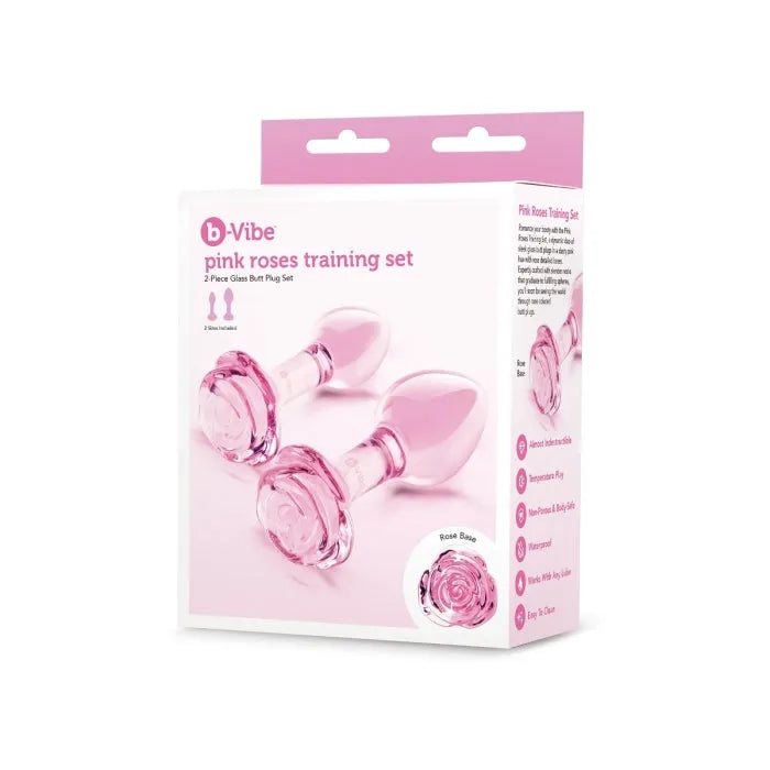 B-Vibe PINK ROSES TRAINING SET - Take A Peek
