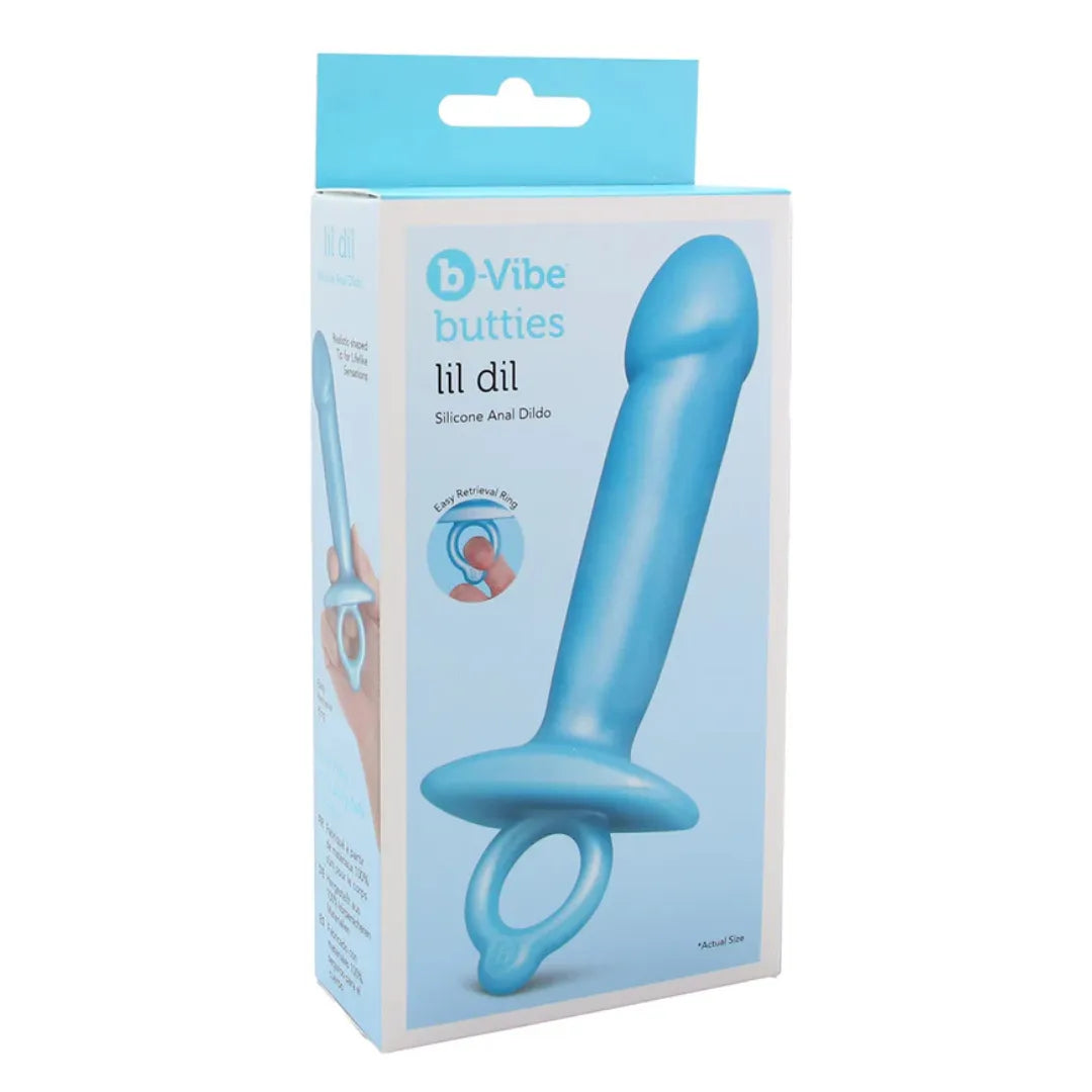 B-Vibe BUTTIES LIL DIL SILICONE ANAL DILDO - Take A Peek