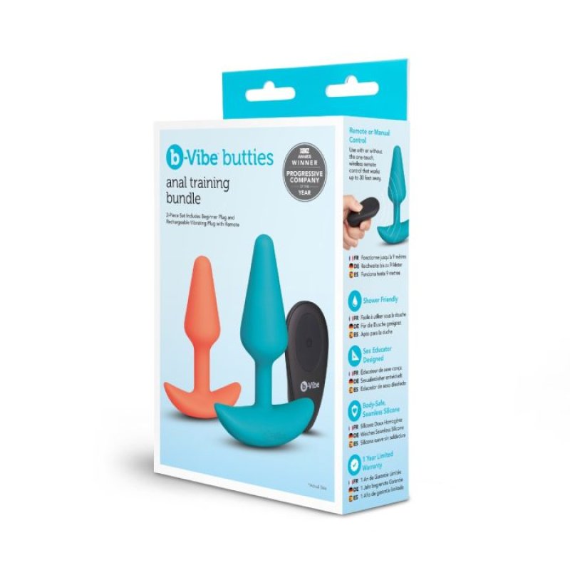 b-Vibe Butties Anal Training Set 2pc-BV-115
