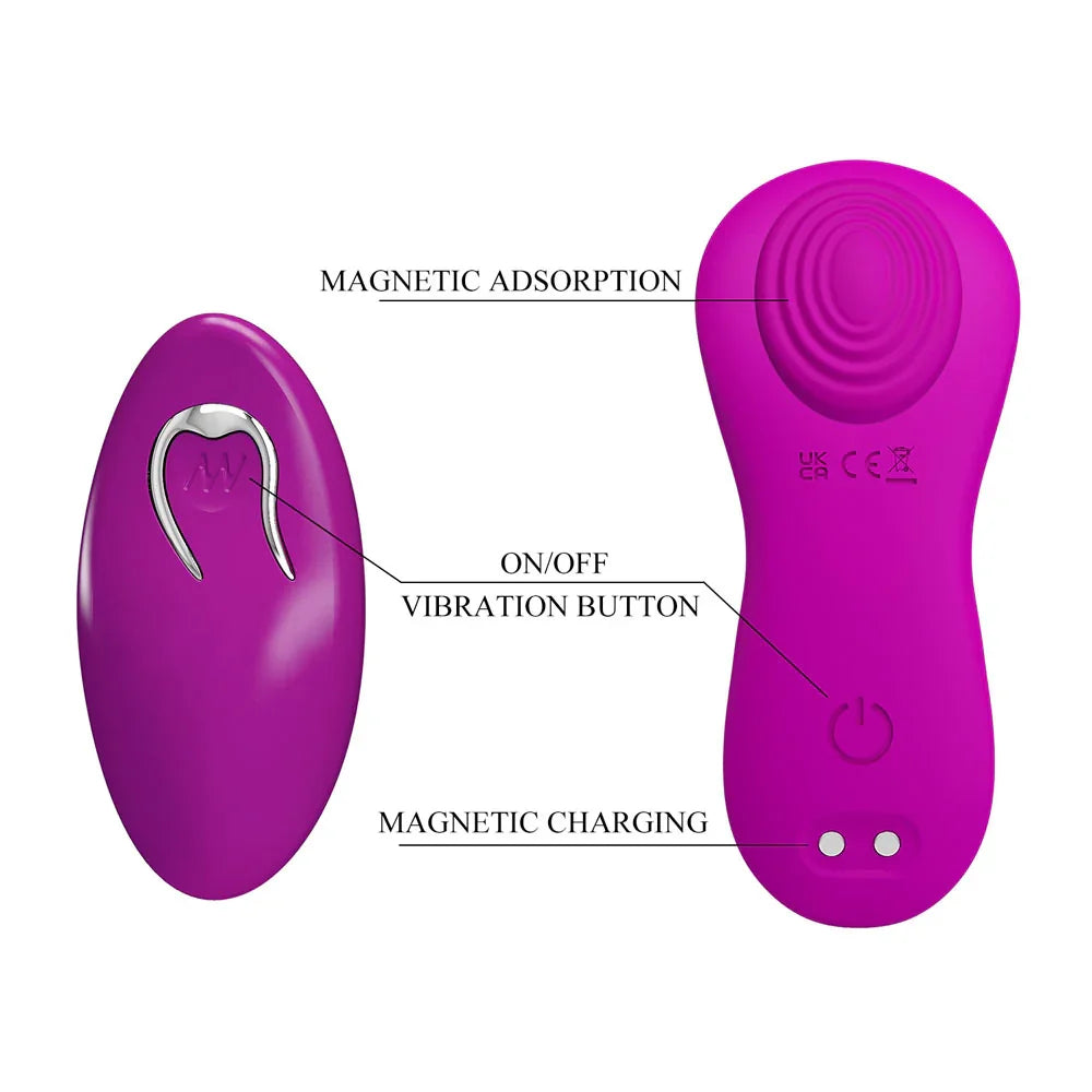 Party Up MICHAEL Panty Vibe - - USB Rechargeable Panty Vibrator with Wireless Remote Control - Take A Peek