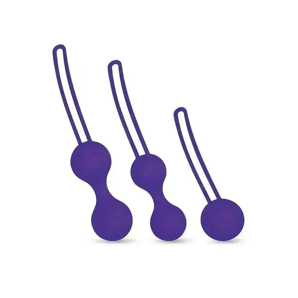 Bodywand Squeeze 3pc Kegel Training Set - Weighted Kegel Ball Set - 3 Piece Kit - Take A Peek