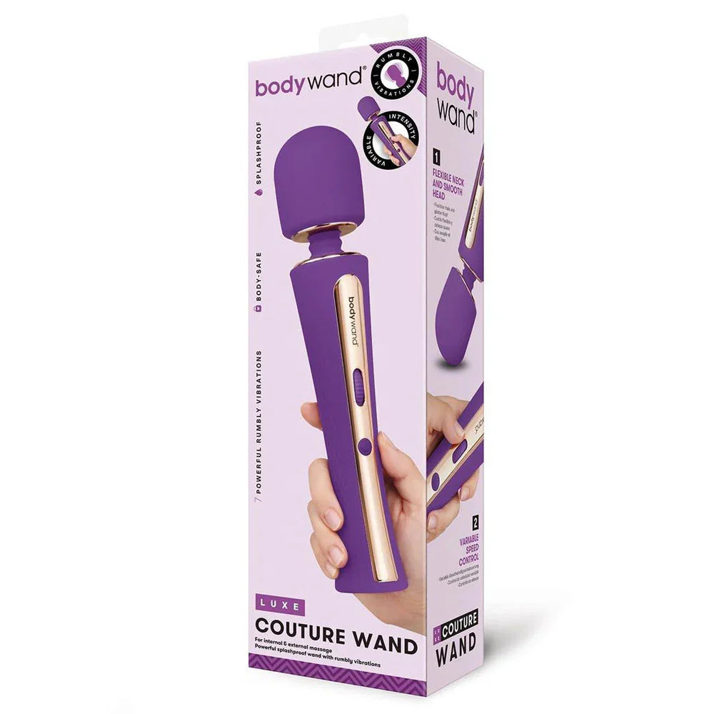 Bodywand Luxe Couture Wand - 28.2 cm USB Rechargeable Massage Wand - Take A Peek