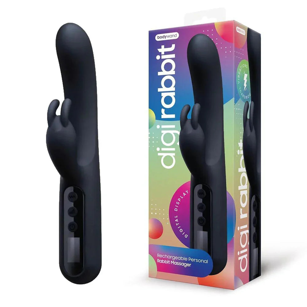 Bodywayd Digi Rabbit - 23 cm USB Rechargeable Rabbit Vibrator - Take A Peek