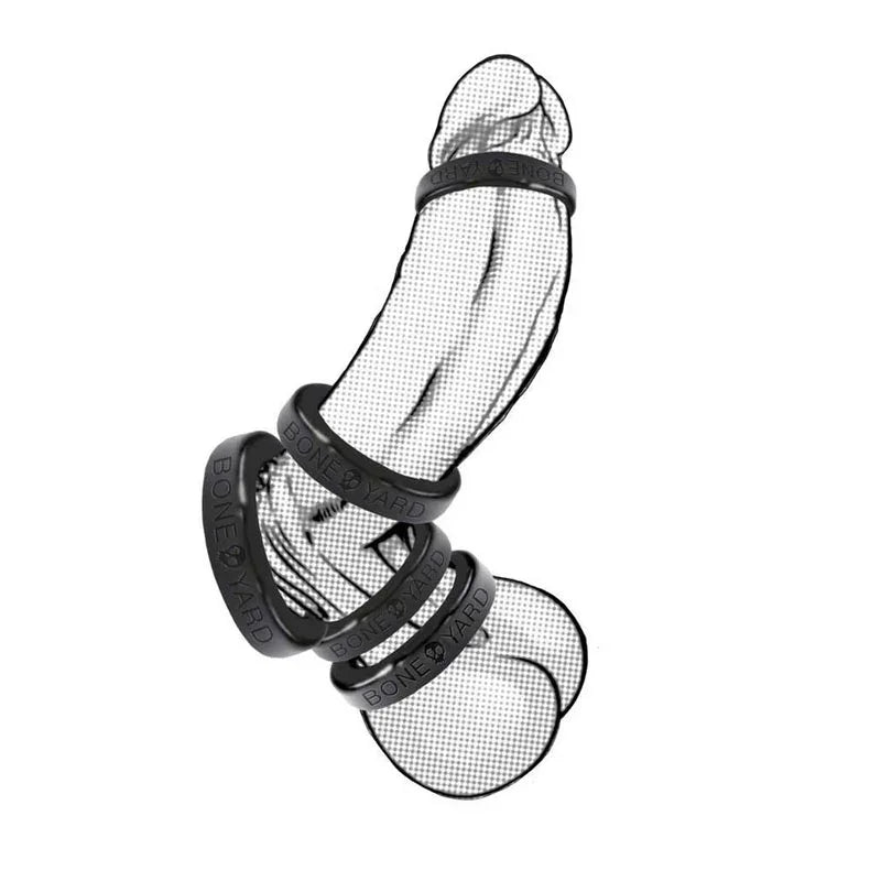 Boneyard Silicone Ring 30mm - 30 mm Cock Ring - Take A Peek