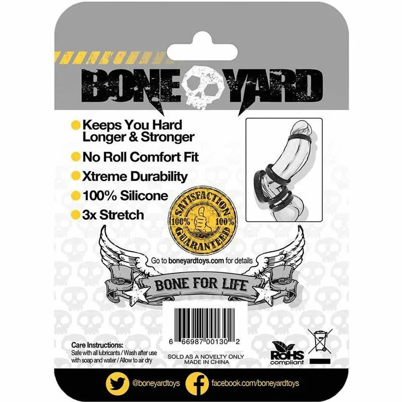 Boneyard Silicone Ring 30mm - 30 mm Cock Ring - Take A Peek