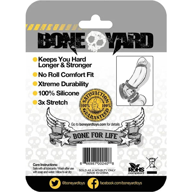 Boneyard Silicone Ring 40mm - 40 mm Cock Ring - Take A Peek
