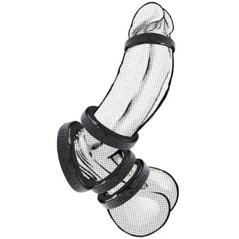 Boneyard Silicone Ring 50mm - 50 mm Cock Ring - Take A Peek