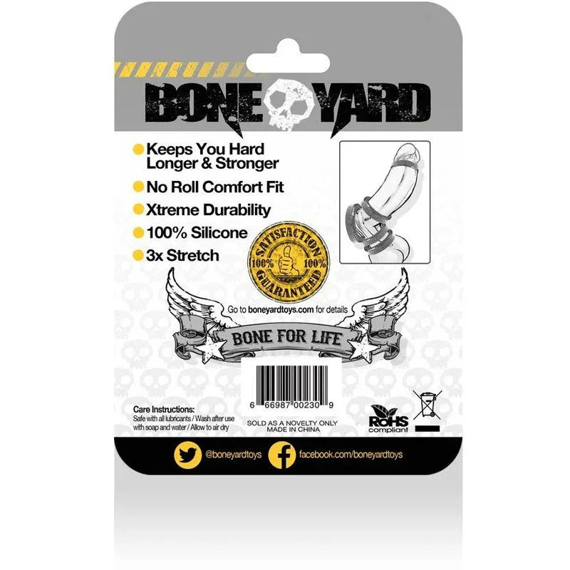 Boneyard Silicone Ring 50mm - 50 mm Cock Ring - Take A Peek