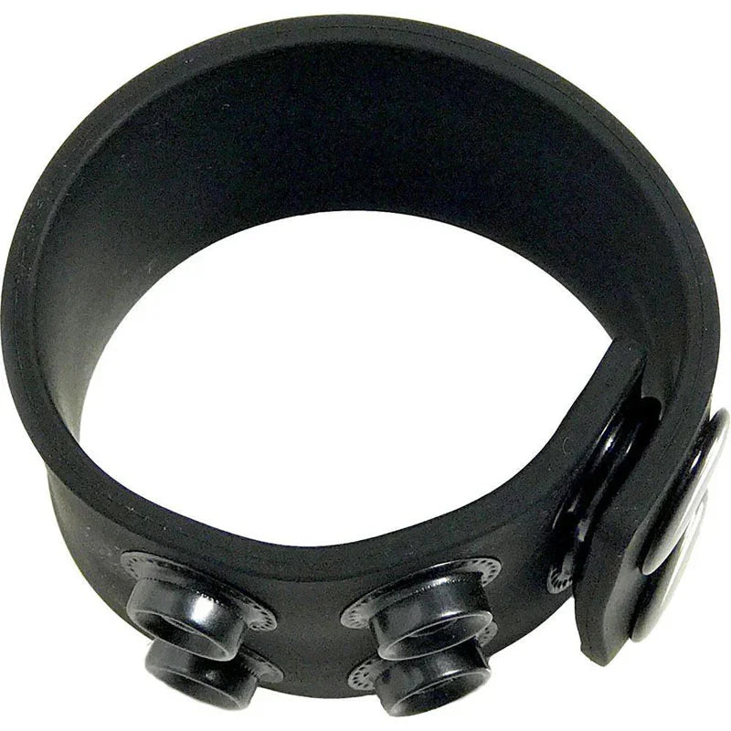 Boneyard Silicone Ball Strap - 3-Snap 4 cm Adjustable Ball Stretcher Ring - Take A Peek