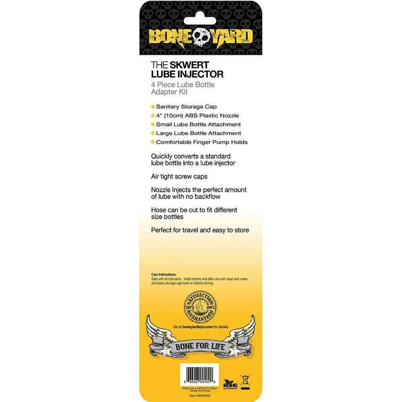 Boneyard Skwert Lube Injector - Lube Injector for Bottles - Take A Peek