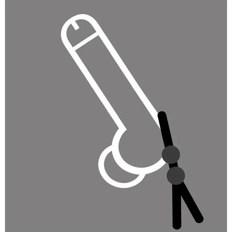 Boneyard Cock Leash Double - Take A Peek