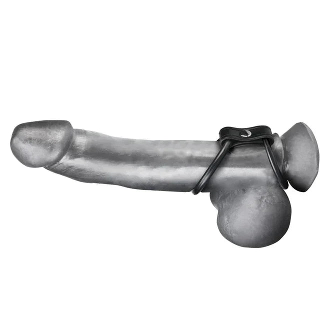 Blue Line Duo cock & ball ring - Take A Peek
