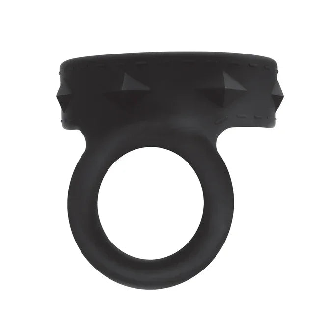 Blue Line Duo Snap Silicone Cock & Ball Ring - Take A Peek