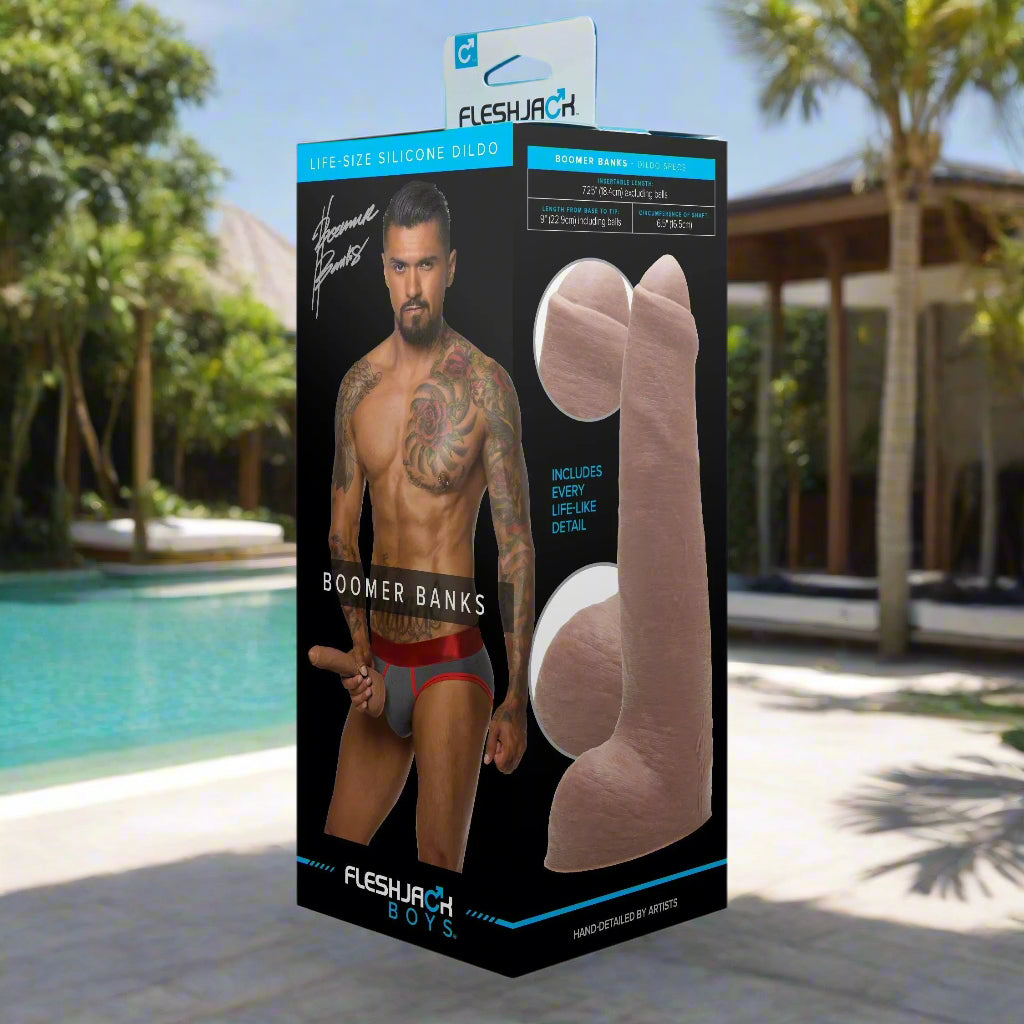 Fleshjack Boys Boomer Banks Dildo - Take A Peek