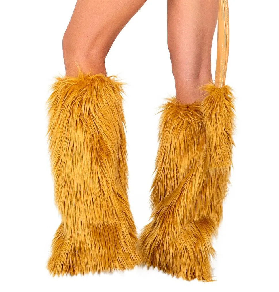 C121 - Fur Boot Covers - Take A Peek