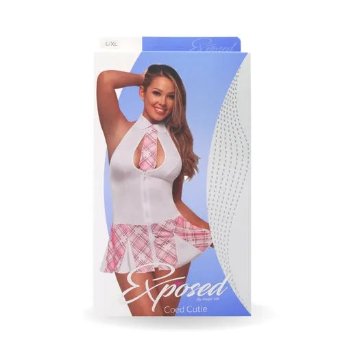 Coed Cutie Plaid L/XL - Take A Peek