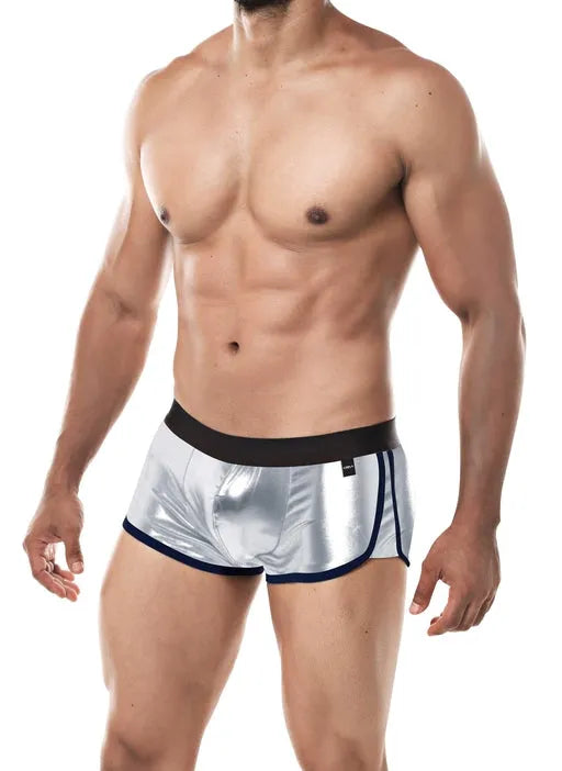 CUT FOR MEN ATHLETIC TRUNK SILVER LARGE - Take A Peek
